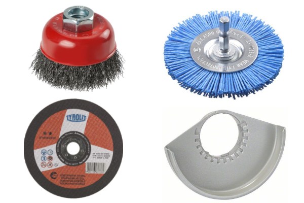 Haakse slijper accessoires