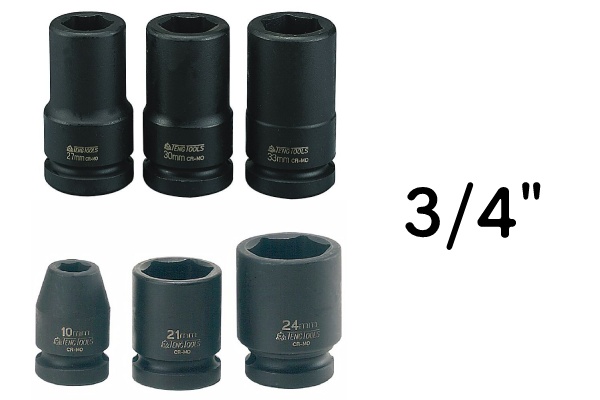 Slagdoppen 3-4"