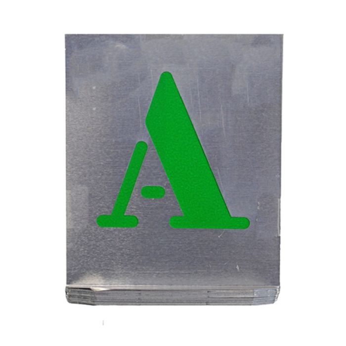 SJABLONEN LETTERS  60MM