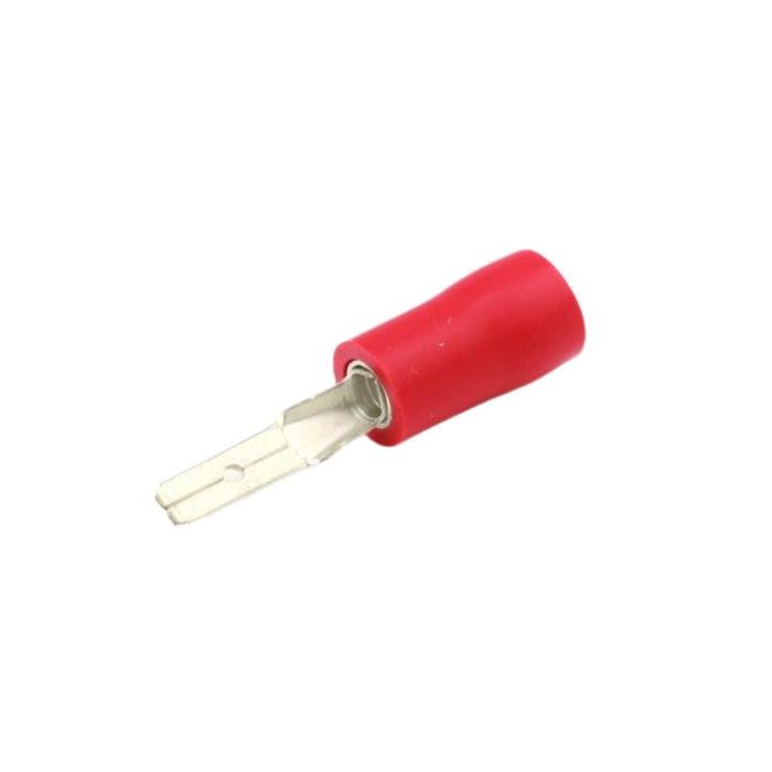 KABELSCHOEN VLAKSTEKER 2.8X0.8 MM ROOD