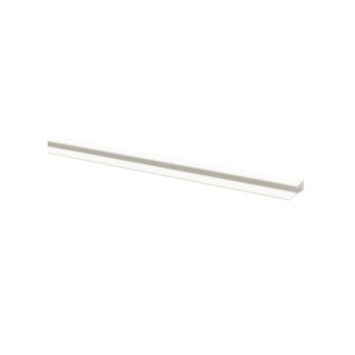 EINDPROFIEL WIT 7x20MM  260CM