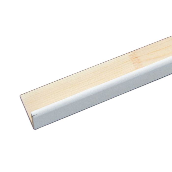 HOEKLAT 20X20MM 2.70MTR GRENEN GEGROND