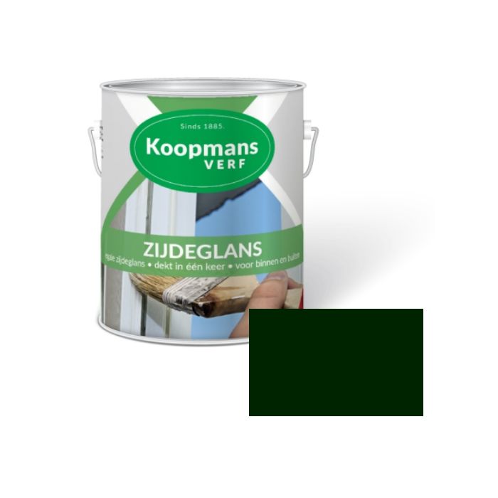 ZIJDEGLANS 250ML 511 STANDGROEN KOOPMANS