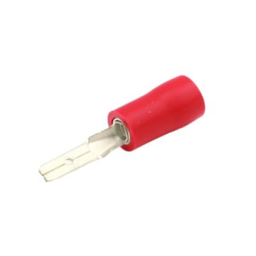KABELSCHOEN VLAKSTEKER 2.8X0.8 MM ROOD