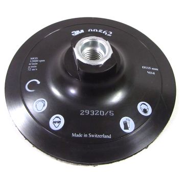 STEUNSCHIJF 3M 115MMxM14