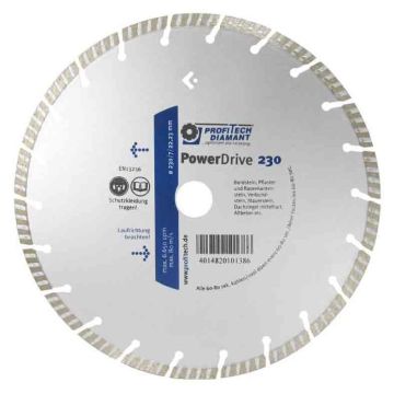 DIAMANTSCHIJF 230 MM POWERDRIVE