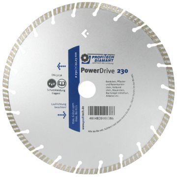 DIAMANTSCHIJF 180 MM POWERDRIVE