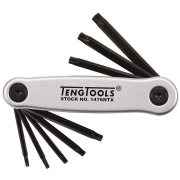 INBUSSLEUTELS TORX 8-DLG TX9-40 TENG