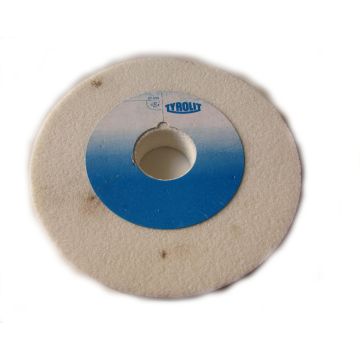 SLIJPSTEEN 150X20 ASGAT 32MM WIT A60