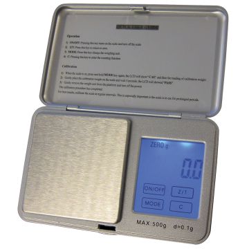 PRECISIE WEEGSCHAAL 0.5KG