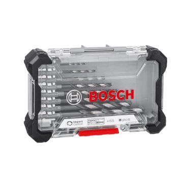 IMPACT CONTROL HSS BORENSET 8DLG BOSCH