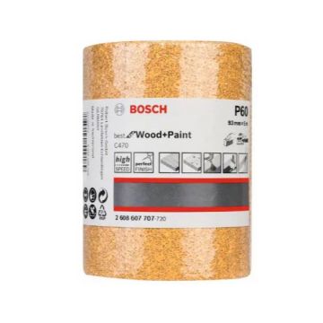 SCHUURPAPIER  93MM K- 60 5-MTR W+P