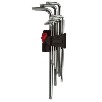 INBUSSLEUTEL SET 9 DELIG TORX HERCULES