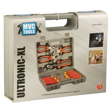 GEREEDSCHAPSET 12-DLG+TANGEN MVC-TOOLS