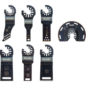 MULTITOOL ACCESSOIRESSET 7-DLG KWB