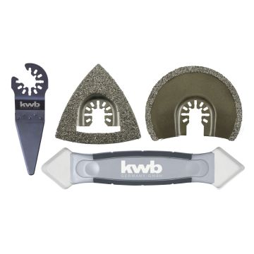 MULTITOOL ACCESSOIRESSET 4-DLG KWB