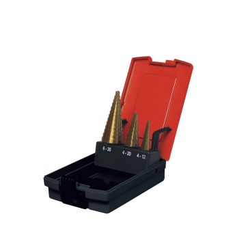 TRAPBOREN SET 3DLG HSS METALWORKS