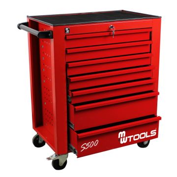 GEREEDSCHAPSWAGEN 7 LADEN ROOD MW