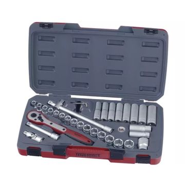 Teng Tools T1234 doppendoos 34-delig 1/2"