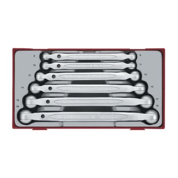 KNIESLEUTELS  6-DLG TC-TRAY TENG TOOLS