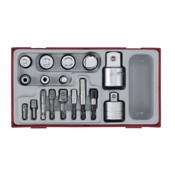 ADAPTERSET 17 DLG TC-TRAY TENG TOOLS