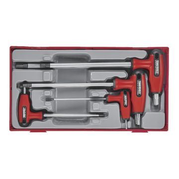 TTHEX7S INBUSSLEUTELS T-HANDLE 7-DLG