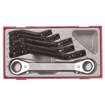 TTRORS RATEL-RINGSLEUTELS 6-DLG TC-TRAY