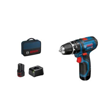 ACCUKLOPBOORMACHINE GSB 12V-15 2x2.0AH