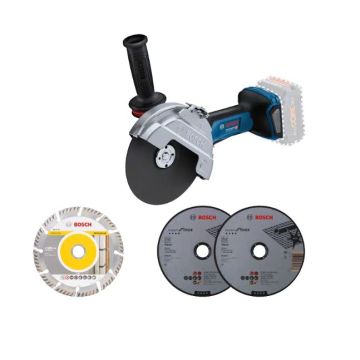 ACCU HAAKSE SLIJPER GWS 18V-180 P BOSCH