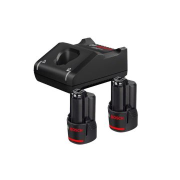 BOSCH GAL12V-40 + 2 X GBA 12V 2.0AH