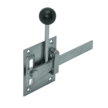 TUINHEK SLUITING OP PLAAT 100 X 80 MM
