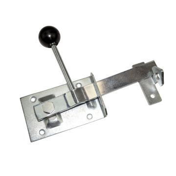 TUINHEK SLUITING OP PLAAT 60 X 100 MM
