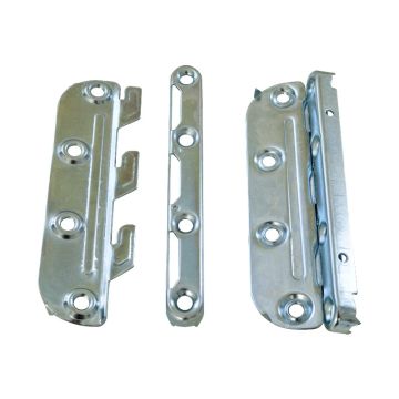 LEDIKANTHAKEN 100MM SET 4 STUKS