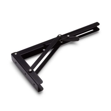 PLANKDRAGER OPVOUWBAAR 30x16CM ZWART