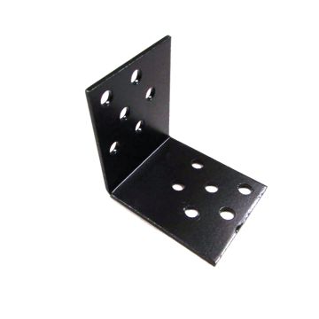 VERSTERKINGSHOEK 40X40X40 ZWART