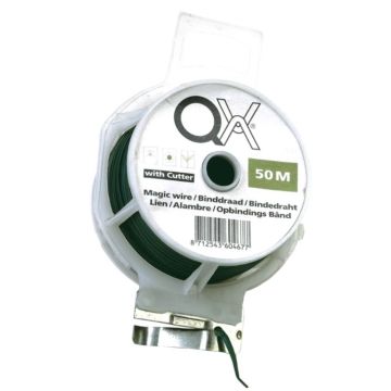 BLOEMBINDDRAAD 0.4MM 30M GROEN + MES