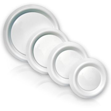 VENT.ROOSTER 125MM ROND M/RING