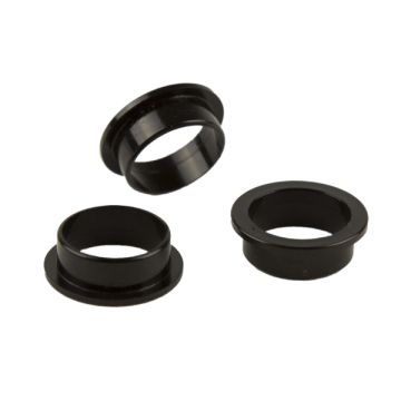 KRUKRING 18 MM NYLON ZWART