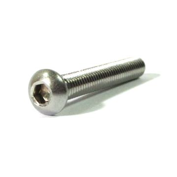 INBUSBOUT  6X40 RVS BK ISO 7380