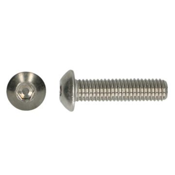 INBUSBOUTEN  6X35 RVS BK ISO 7380 200-ST