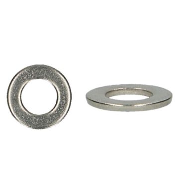 SLUITRING M- 4 RVS