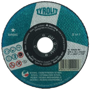DOORSLIJPSCHIJF 230X2.5 BASIC TYROLIT