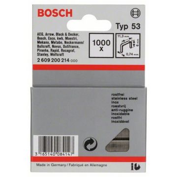 NIETEN 53/6 RVS 1000-ST  BOSCH