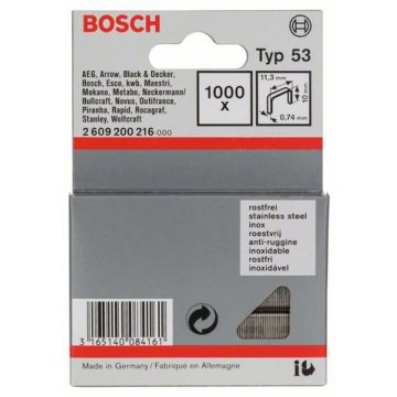 NIETEN 53/10 RVS 1000-ST  BOSCH