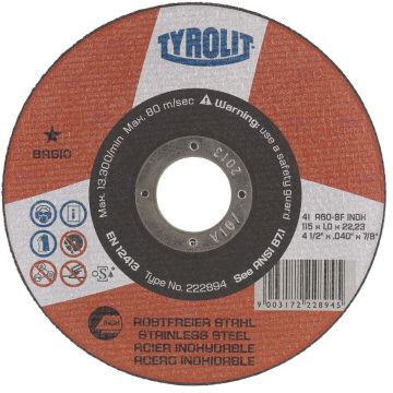 DOORSLIJPSCHIJF 115 X1 BASIC TYROLIT