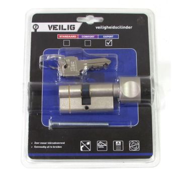 KNOP CILINDER 30/30 SKG*** VEILIG