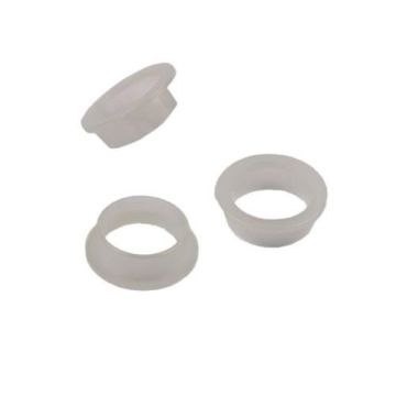 KRUKRING 18 MM NYLON TRANSPARANT WIT