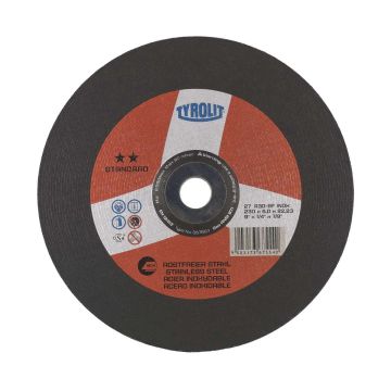 AFBRAAMSCHYF 125X6 STANDARD TYROLIT