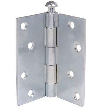 SCHARNIER 76X76 MM RECHTE HOEK