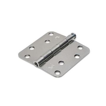 SCHARNIER 89X89 MM RONDE HOEK